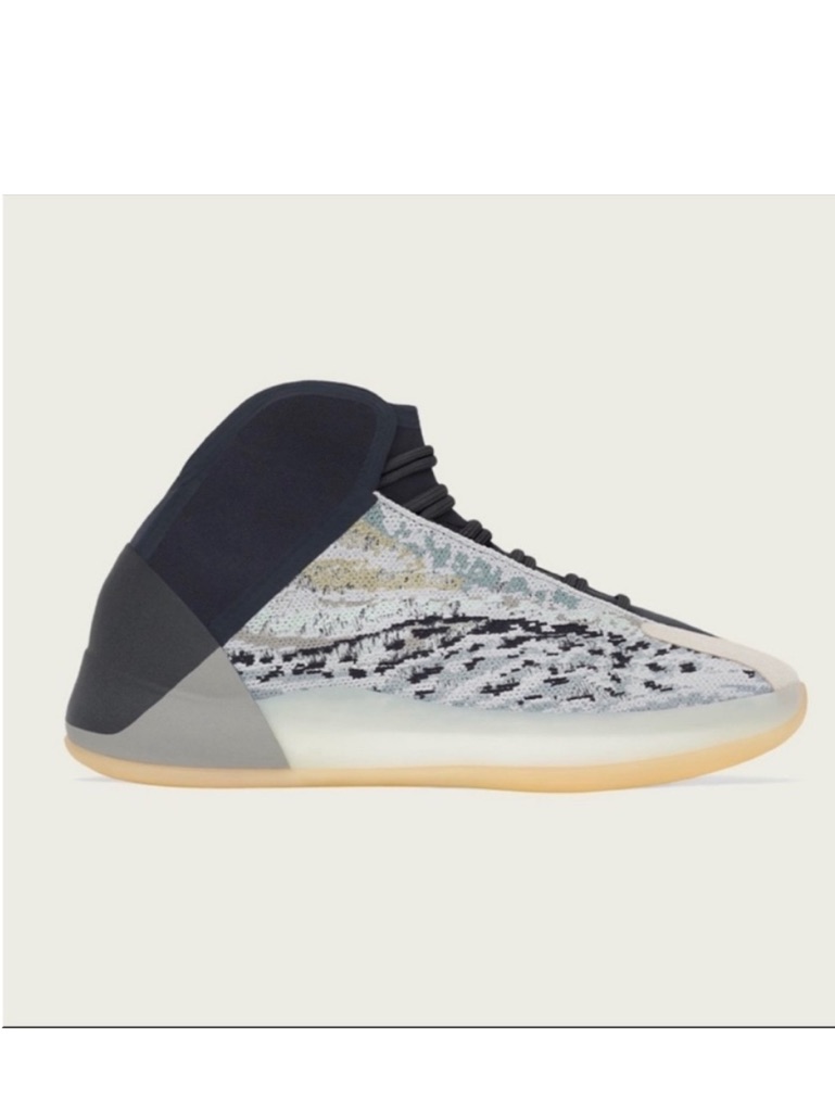 Adidas Yeezy Qtnm Basketball Shoes In Sea Teal